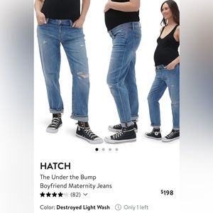 Hatch Maternity Boyfriend Jeans